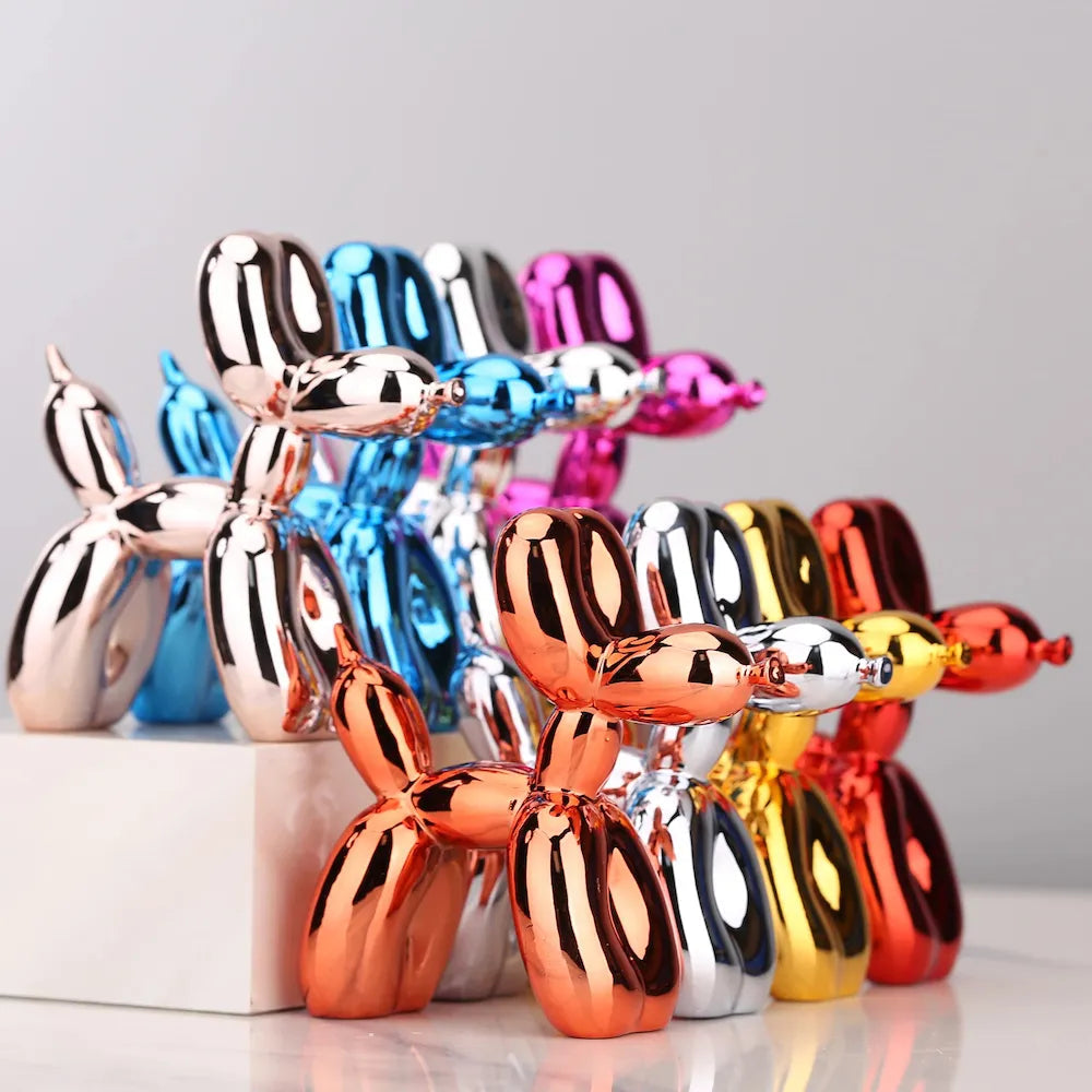 Mini Ceramic Balloon Dog Statue - SAGE&GILL