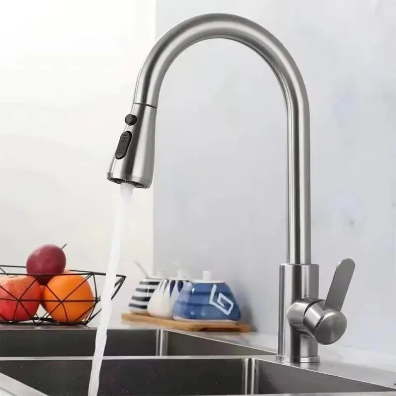 Stainless Steel Pull-Out Faucet - SAGE&GILL