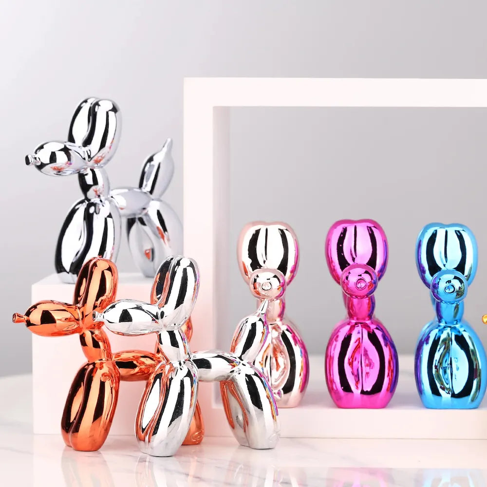 Mini Ceramic Balloon Dog Statue - SAGE&GILL