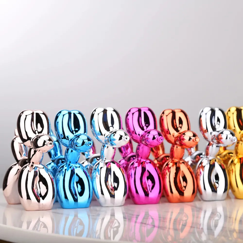 Mini Ceramic Balloon Dog Statue - SAGE&GILL