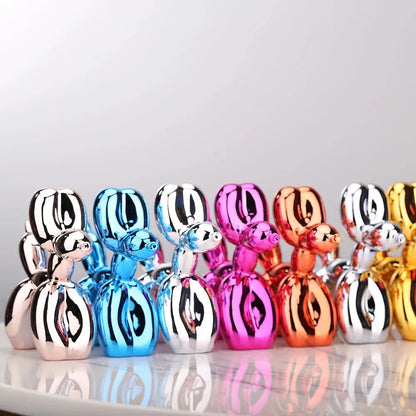 Mini Ceramic Balloon Dog Statue - SAGE&GILL